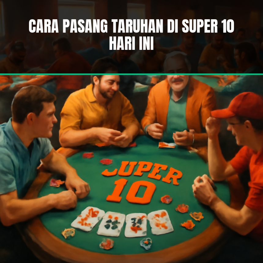 cara pasang taruhan di super 10